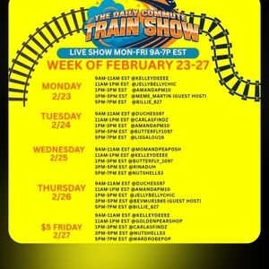 Train Shows With KELLEYDEEEE